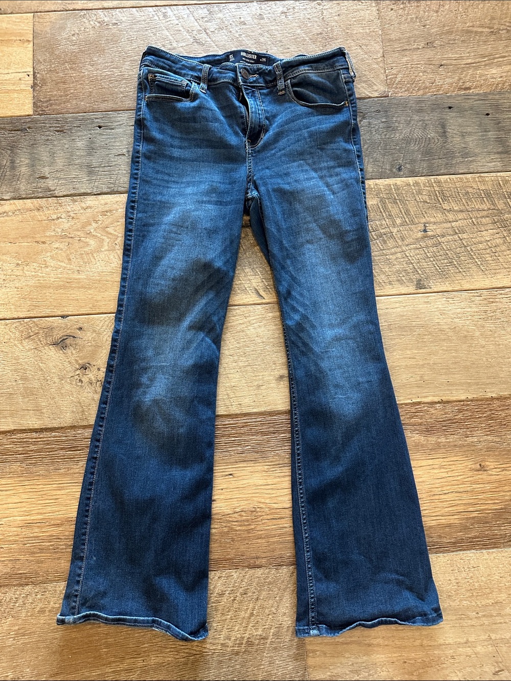Hollister Dark Blue Flare Jeans